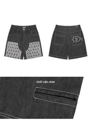DSW Monogram Denim Short