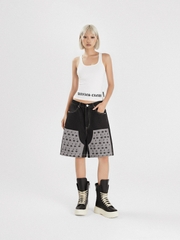 DSW Monogram Denim Short