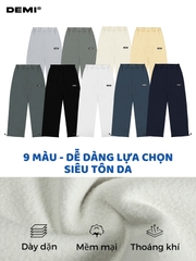 Quần nỉ ống suông local brand DE-Q45