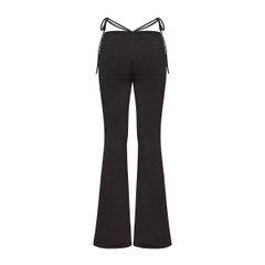 SISTERS Quần dài ống loe lưng nhún Gabrielle