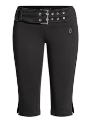 SISTERS Quần lửng kèm belt Camille - Đen