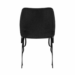 SISTERS Set áo váy dây rút chất liệu ánh kim Bonii