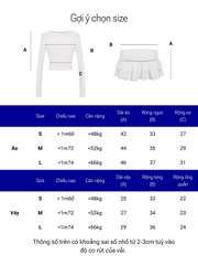 DKMV Ribbon Set - Xám trắng