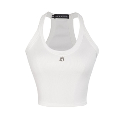 Sisters Áo ba lỗ cổ tim Leoni