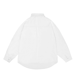 O15-S2 Over Shirt Mono - Trắng