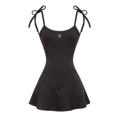 SISTERS Jump váy hai dây hở lưng Kyuin