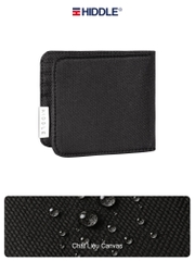 Ví vải phối da nam cao cấp HIDDLE H-V1