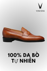 GIÀY PENNY LOAFER  NÂU SÁNG