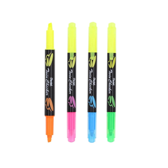 Bút nhớ dòng 2 đầu 2 mầu Cam - Xanh Pentel SLW8-GP - Made in Taiwan
