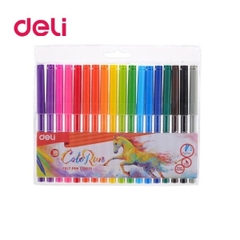 Bút màu nước 18 màu Màu lẫn Deli EC10013