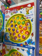 HỘP CÂU CÁ PIN 21 con cá 685-02 CC-0055