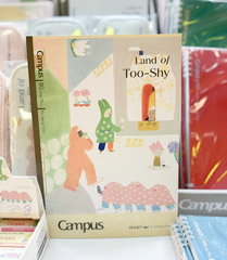 Vở Land of Too-Shy B5 Kẻ Caro 5mm NB-B5G80LTS-01