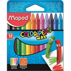 Bút sáp màu Maped Color'Peps Wax 861011