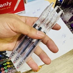 Bút GEL bấm ngòi ST 0.5mm Baoke PC1954 mầu Đỏ