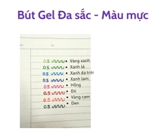 Bút Gel Earth Colors Series 0.5mm Nhanh Khô Viết Trơn Đều Nét Campus BP-G05EC-G