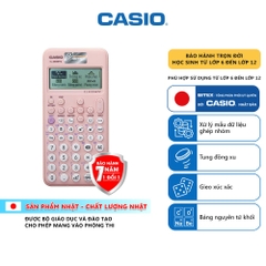 Máy tính Casio Fx-880BTG (Mầu Hồng)