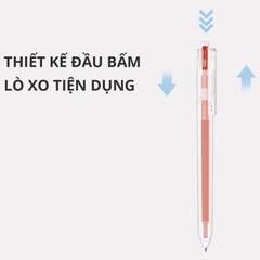 Bút Gel Deli CG118-YL Màu Sắc Đẹp