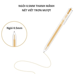 Bút Gel Deli CG118-YL Màu Sắc Đẹp