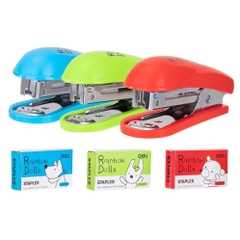 Dập ghim mini Deli kèm 1000 ghim 12 trang E0253