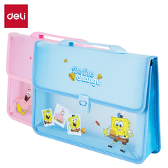 Cặp học sinh Deli E38134 - Nhựa nhập khẩu Hàn quốc