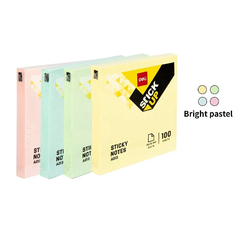 Giấy Note Deli EA01303 76mm x 76mm - Tập 100 Tờ