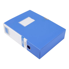 File hộp 3 Inch Màu xanh Deli W31115