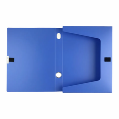 File hộp 3 Inch Màu xanh Deli W31115