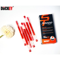 Bút nước Duckey ST thân trong DK-GP-119 0.5mm mầu Đỏ