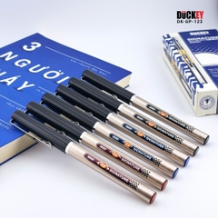 Bút nước Signature Duckey, DK-GP-123, mực Đỏ 0.5mm