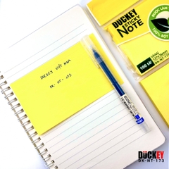 Giấy nhớ pastel vàng Duckey DK-NT-173 127x76mm