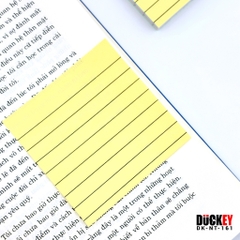Giấy nhớ dòng kẻ 4m Duckey DK-NT-161, 76mmx76mm