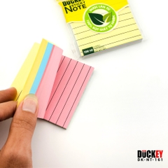 Giấy nhớ dòng kẻ 4m Duckey DK-NT-161, 76mmx76mm