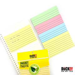Giấy nhớ 4m dòng kẻ Duckey DK-NT-163, 76x127mm