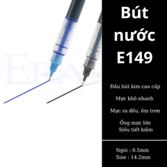 Bút gel 0.5mm mực Xanh Eras E149