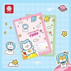 Vở ô ly Hải tiến Fairy 48 trang, định lượng 100gsm