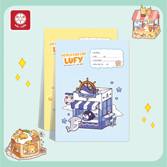 Vở ô ly Hải tiến Lufy 48 trang, định lượng 100gsm