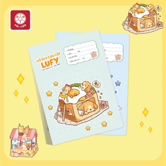 Vở ô ly Hải tiến Lufy 48 trang, định lượng 100gsm