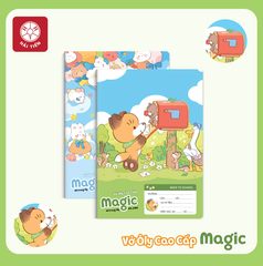 Vở ô ly Hải tiến Magic 48 trang, định lượng 100gsm