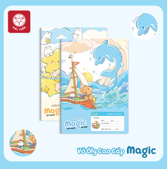 Vở ô ly Hải tiến Magic 48 trang, định lượng 100gsm