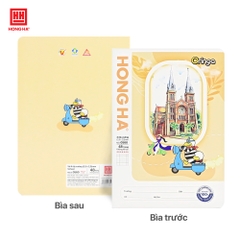 Vở 4 Ô ly 48 trang Hồng Hà School Oringa Galaxy - 0560
