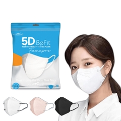 Khẩu trang 5D TC Mask 3 Lớp Kháng Khuẩn Ngăn Giọt Bắn
