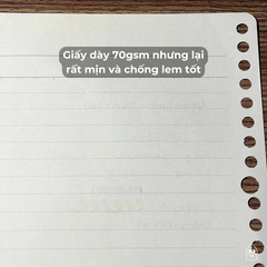 Ruột sổ kẻ ngang A5 Loose-Leaf 5125