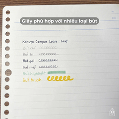 Ruột sổ kẻ ngang A5 Loose-Leaf 5125
