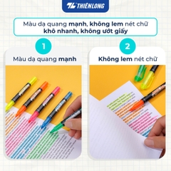 Bút Dạ Quang - Thiên Long HL-03 - MÀU XANH LÁ