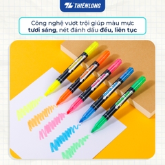 Bút Dạ Quang - Thiên Long HL-03 - MÀU HỒNG