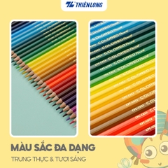 Bút chì màu chuyên nghiệp dạng ống 24 màu Thiên Long Colokit CPC-C021 - Tiêu chuẩn châu Âu