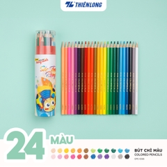 Bút chì màu chuyên nghiệp dạng ống 12 màu Thiên Long Colokit CPC-C020 - Tiêu chuẩn châu Âu