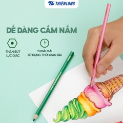 Bút chì màu chuyên nghiệp dạng ống 24 màu Thiên Long Colokit CPC-C021 - Tiêu chuẩn châu Âu
