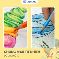 Bút chì màu chuyên nghiệp dạng ống 24 màu Thiên Long Colokit CPC-C021 - Tiêu chuẩn châu Âu