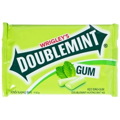 Kẹo Sing-gum Doublemint Hương Bạc Hà - Vỉ 11.6g